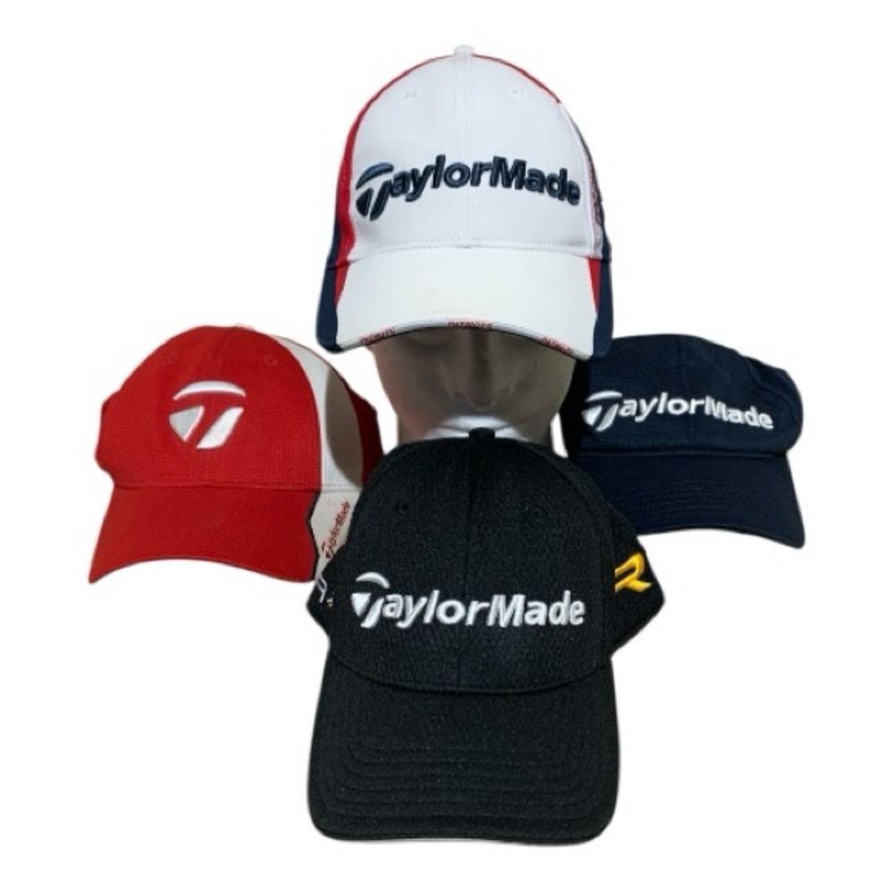 (012) TaylorMade Golf Hat Bundle of (4)